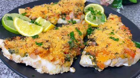 How To Make Crispy Baked Fish Recipe The Aziz Kitchen