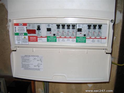 I want to run 12/3 (20 amp breakers tied) from my panel box to 1st outlet and then 12/2 to the other outlet. Wiring Diagram Garage Consumer Unit Mk - Wiring Diagram