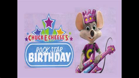 Chuck E Live Cec Rock Star Birthday Youtube