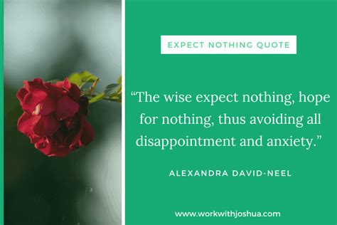 25 Quotes On Expecting Nothing In Return From Others Work With Joshua