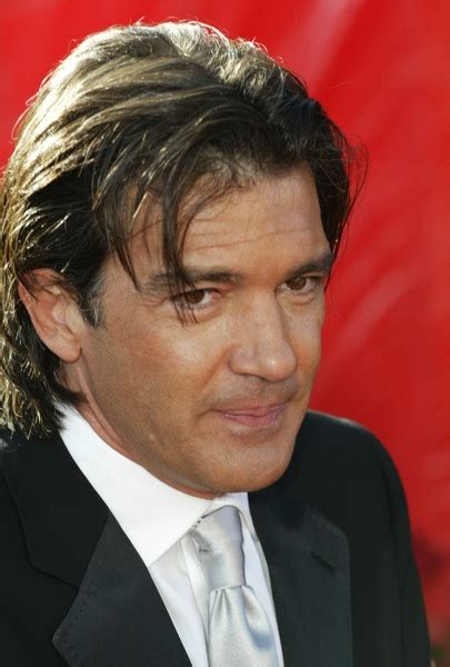 He was a football (soccer) player as a teen, until he broke his foot, and later turned to acting. New Trend Hair Style: Medium length hair by Antonio Banderas
