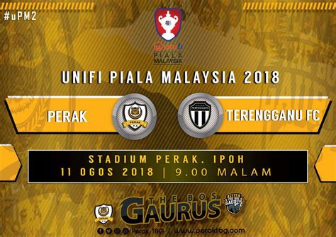 Perlawanan akhir unifi piala malaysia 2018 terengganu perak. Live Streaming Perak vs Terengganu 11 Ogos 2018 Piala ...