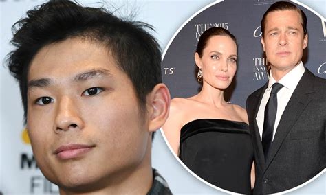 brad pitt and angelina jolie s son pax once called his dad “world class a hole” in his explosive