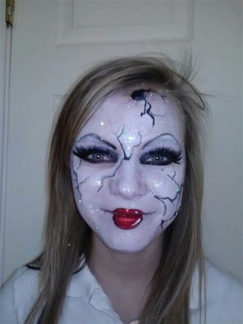Broken China Doll Fp Halloween Face Makeup Carnival