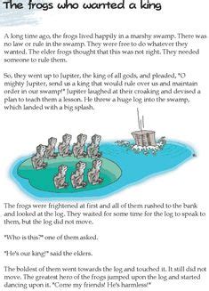 Fables and Folktales | Central message, Reading worksheets, 3rd grade