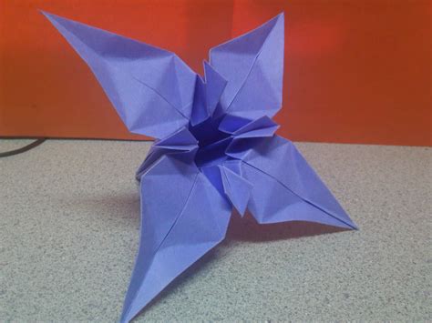 My Own Origami Lily Variation By Theorigamiarchitect On Deviantart
