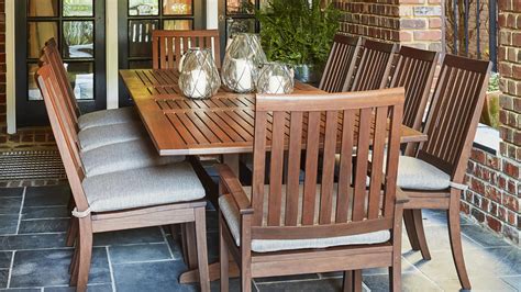 Jensen jarrah outdoor furniture for sale,. Richmond IPE Outdoor Patio Dining Furniture by Jensen Leisure