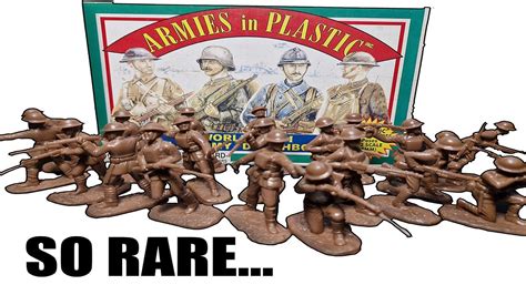 Armies In Plastic Ww1 Us Army Doughboys Toy Soldiers Review Youtube