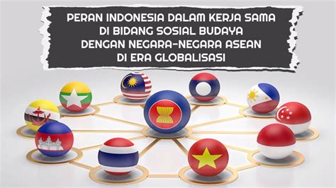 Peran Indonesia Dalam Kerja Sama Di Bidang Sosial Budaya Dengan Negara