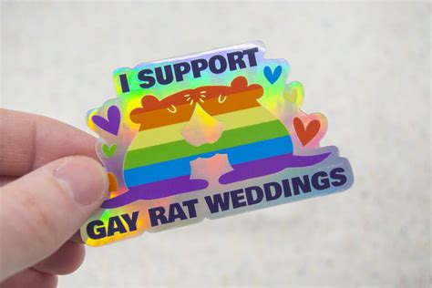 loumor on twitter rt curlworks i support gay rat weddings and they are back in stock 🏳