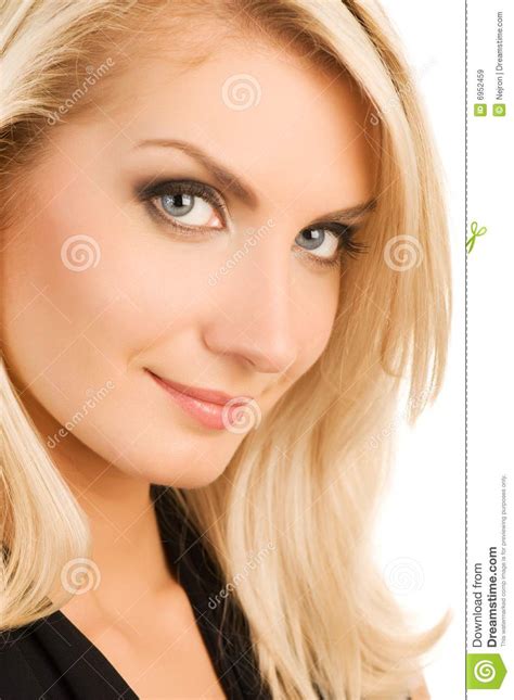 Beautiful Woman Face Smiling Royalty Free Stock Images