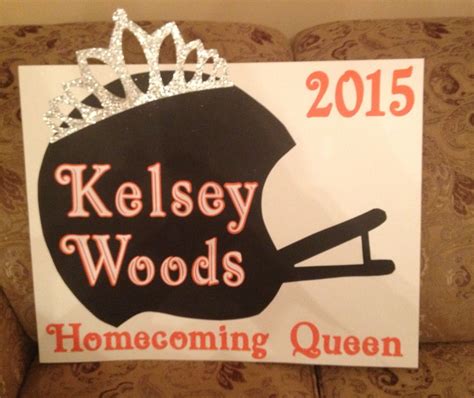 Homecoming Queen Poster Ideas Examples And Forms