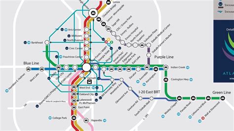 Marta Atlanta Anzeigen Marta Line Map Vereinigte Staaten Von Amerika