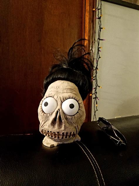 66016 3d models found related to beetlejuice little head. Shrunken head guy from beetlejuice. Polymer clay, acrylic ...