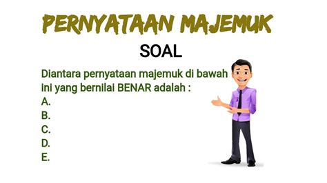 Pembahasan soal model matematika nomor 7. CONTOH SOAL , PERNYATAAN MAJEMUK , LOGIKA MATEMATIKA ...
