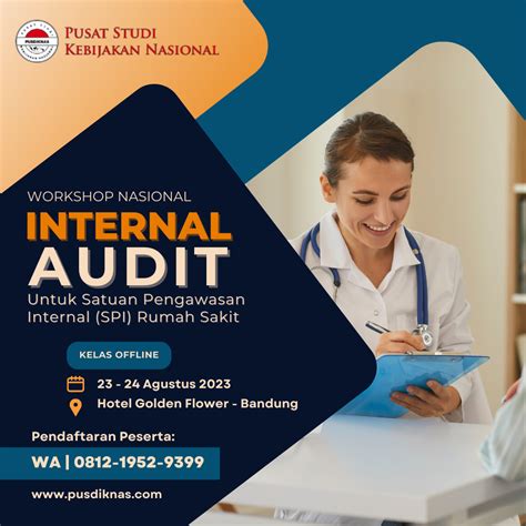 Internal Audit Untuk Satuan Pengawasan Internal SPI Rumah Sakit