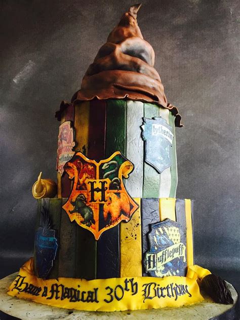 Hogwarts Birthday Cake Decorated Cake By Unas Cake Cakesdecor