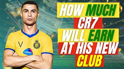 How Much Cr7 Will Earn At His New Club 250000000€ Youtube