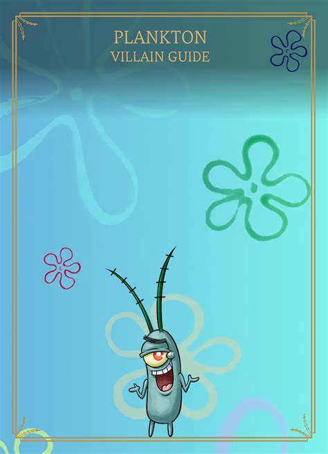 Plankton Disney Villainous Homebrew Wiki Fandom