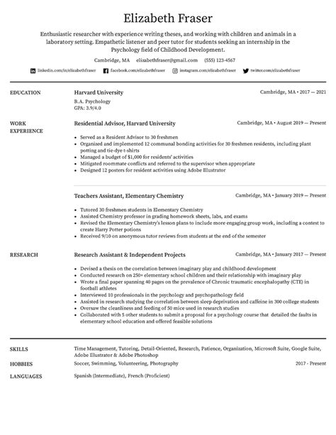 Printable Resume Templates And Formats For 2022 Easy Resume