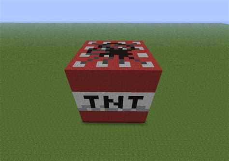 Tnt Block Full Scale Minecraft Project