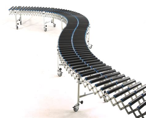 Flexible Extending Roller Conveyor - Albion Handling Ltd
