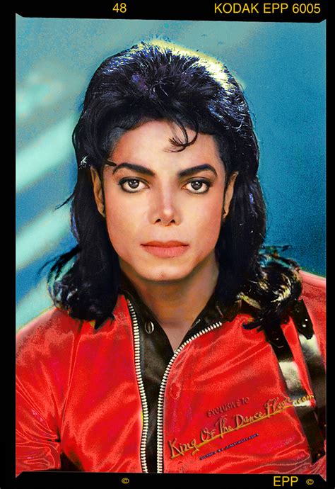 Michael Jackson Holographic Label Photo 1990 Michael Jackson Photo
