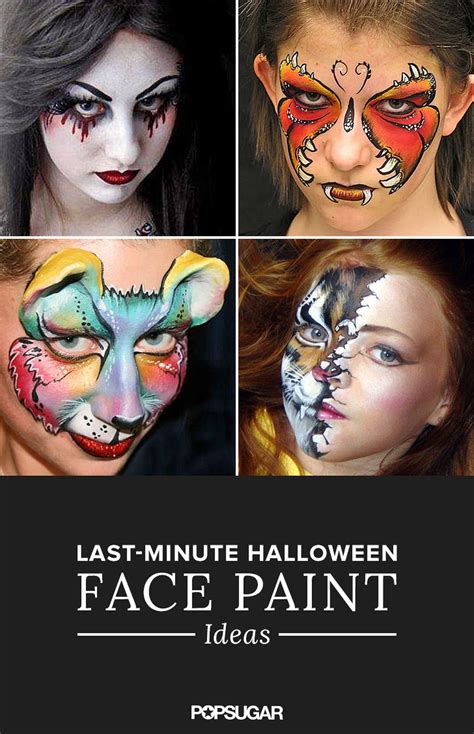 Halloween Face Paint Ideas Popsugar Beauty