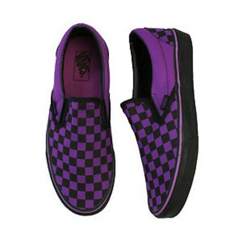 Free shipping both ways on red and black checkered vans from our vast selection of styles. Vans - Black and purple checkered vans ISO from Cierra's ...