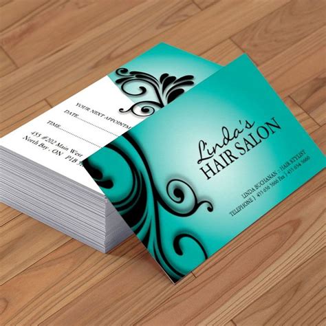 1000 Images About Hair Salon Business Card Templates On
