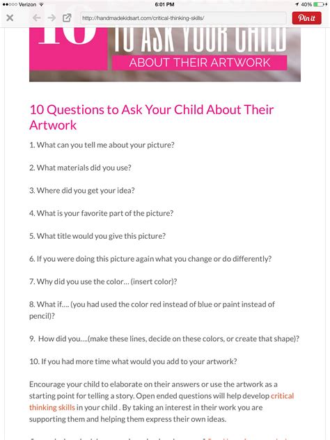 Art Questions Easy Kid Activities This Or That Questions Activities