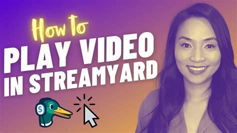 How To Use Streamyard How To Play Video Clips In Streamyard Easy