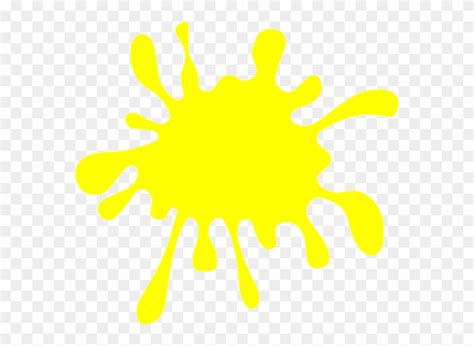 Download Yellow Clipart Splat Color Splash Clipart Yellow Png