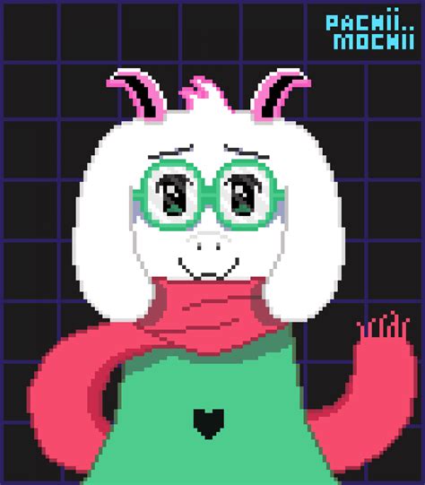 Ralsei Pixel Art By Me Commissioned Piece For Udreamingcreator
