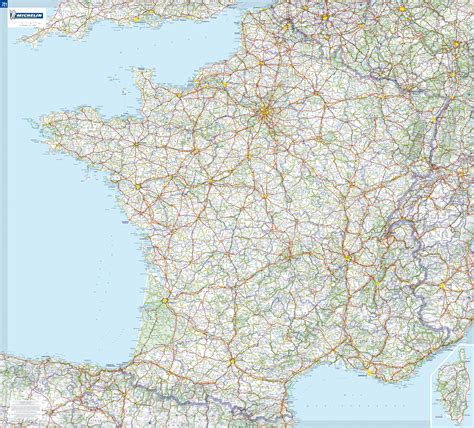 Carte des routes de france, calcul d'itinéraire avec ou sans péage. Carte de France: Carte de france détaillée