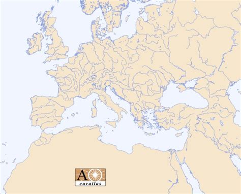 Europe Atlas The Rivers Of Europe Middle East And North Africa