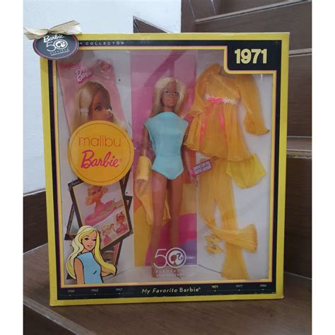 Jual Barbie 50th Anniversary 1971 Malibu Barbie Doll Shopee Indonesia