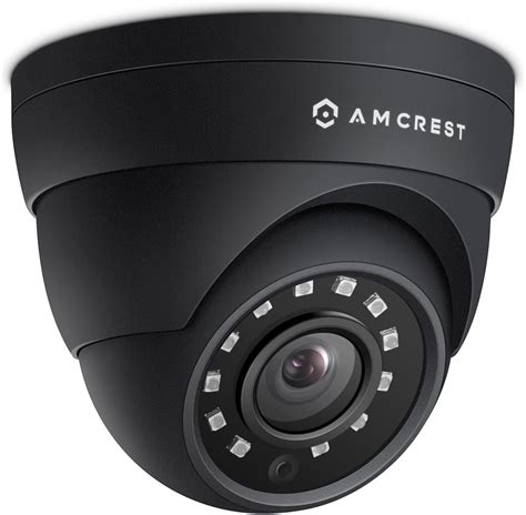 Amcrest 4MP UltraHD POE Security Camera, Outdoor IP Camera Eyeball Dome ...