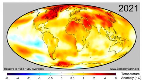 State Of The Climate How The World Warmed In 2021 Carbon Brief
