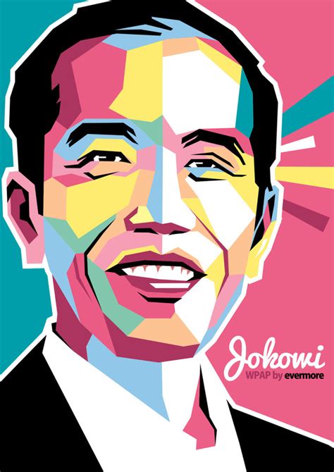 Galeri Sketsa Gambar Pak Jokowi  Sketsakusd