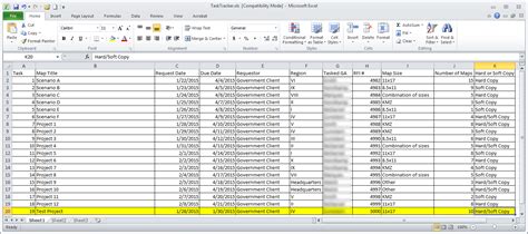 Document Tracking System Excel Spreadsheet Templates For Busines