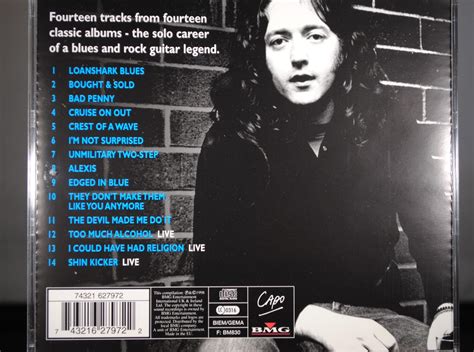 Rory Gallagher Etched In Blue