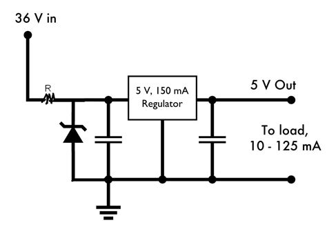 Electronic Using A Zener Diode To Ease A Voltage Regulator Valuable