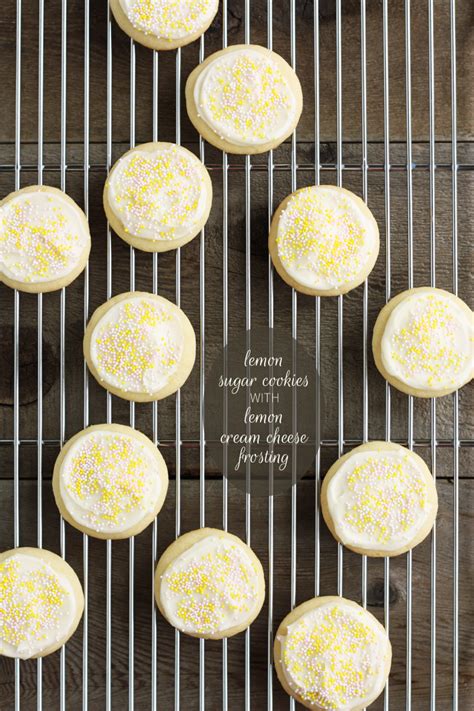 Tips for making this butter cookies recipe: Recipe Redux: Lemon Sugar Cookies with Lemon Cream Cheese ...