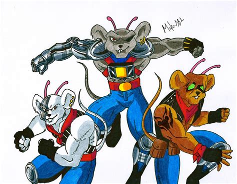 Biker Mice From Mars By Mikees On Deviantart