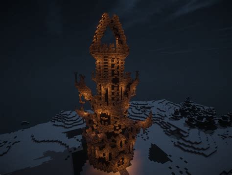 Tower Of Evil Башня тёмных сил Minecraft Map