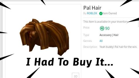 How I Bought The Pal Hair Youtube