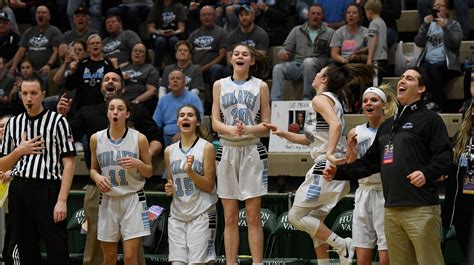 Midlakes Girls Basketball Screaming Eagles Defeat Canton In Class B Semis