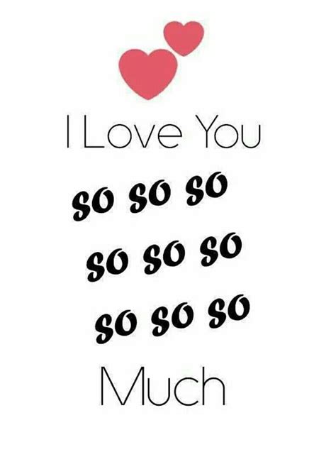I Love You So Much Quotes Inspiration