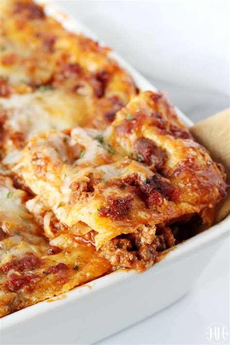 Easy Lasagna Recipe With Oven Ready Noodles World Map